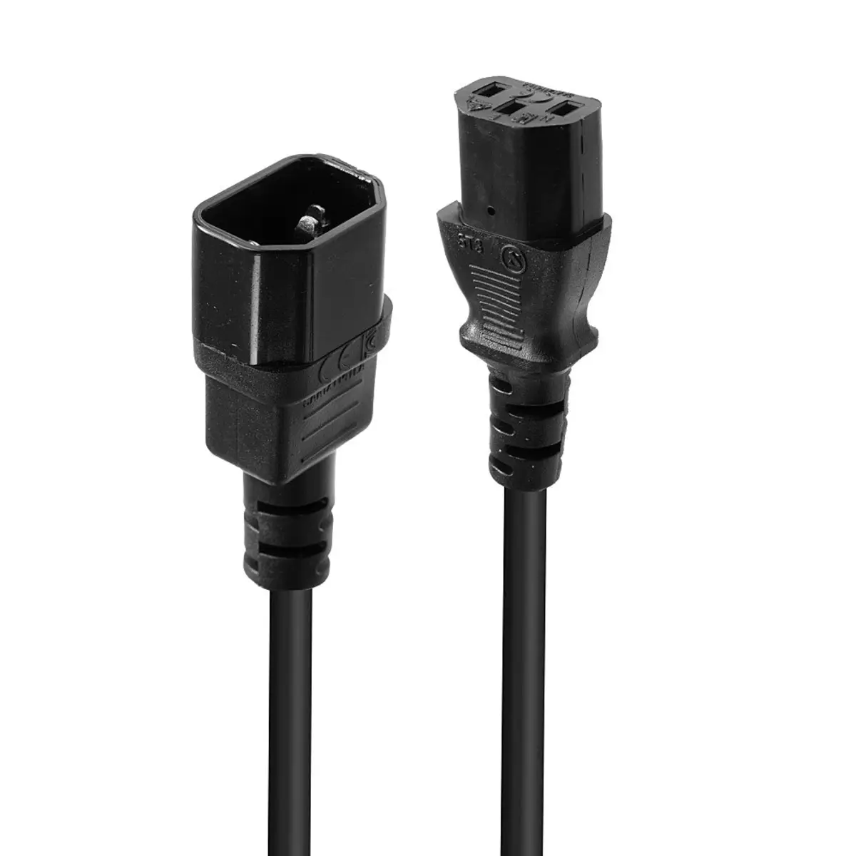 30321 1 m C14-Koppler C13-Koppler Schwarz