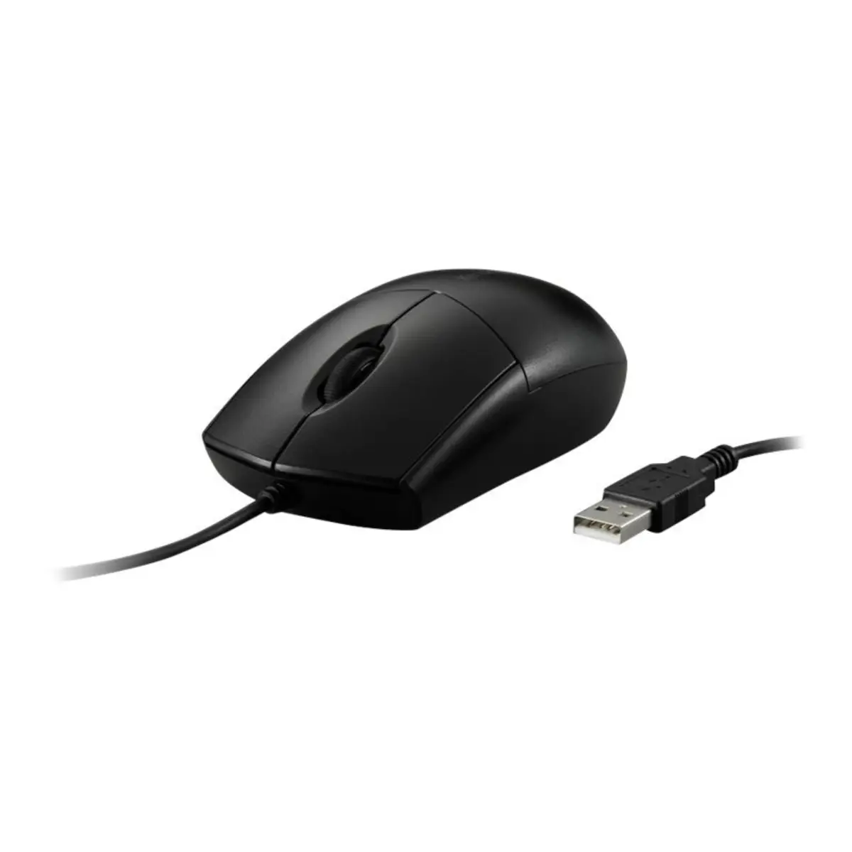Pro Fit abwaschbare Maus schwarz