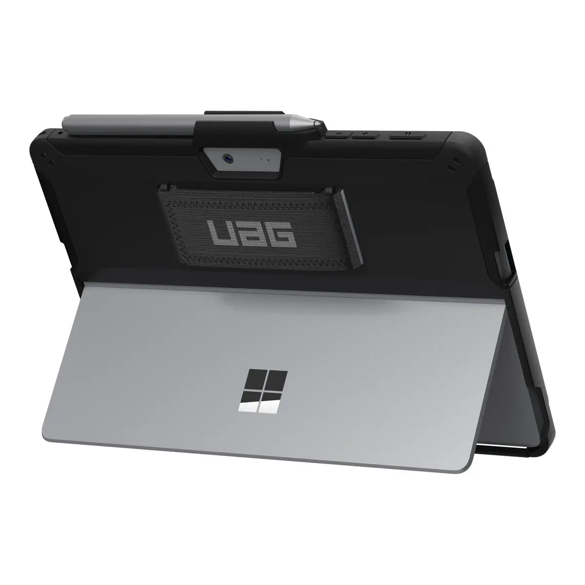 UAG Non Retail Scout Black Hintere Abdeckung für Tablet Schwarz für Microsoft Surface Go Go 2