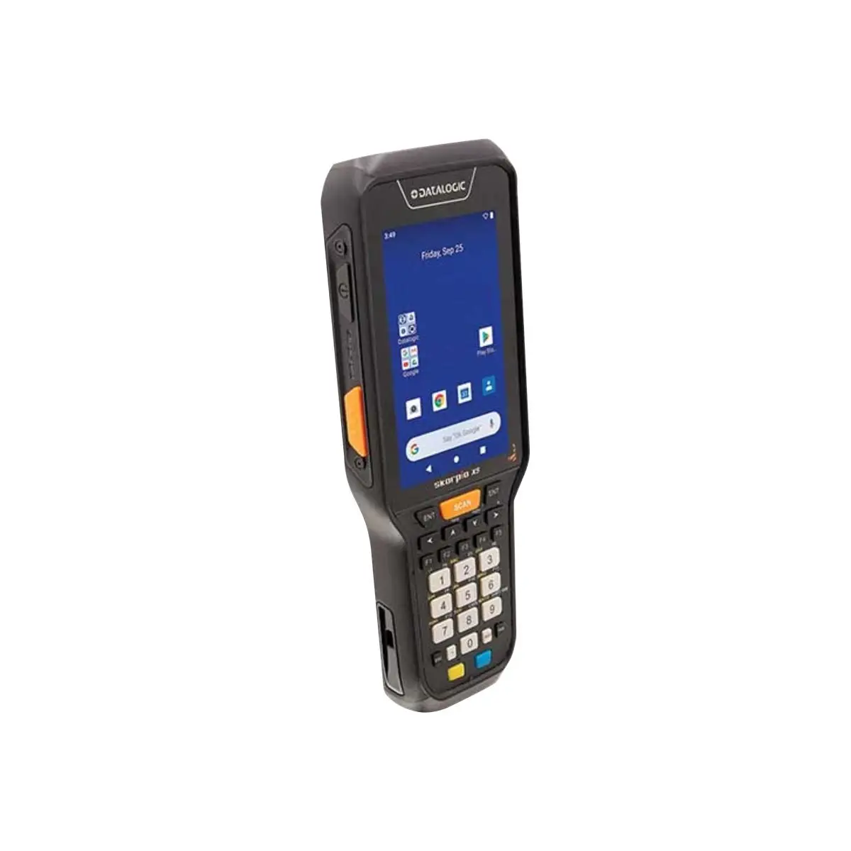 Skorpio X5 Datenerfassungsterminal, 2D, MR, BT, WLAN, NFC, Num., Gun, erw. Akku, Android