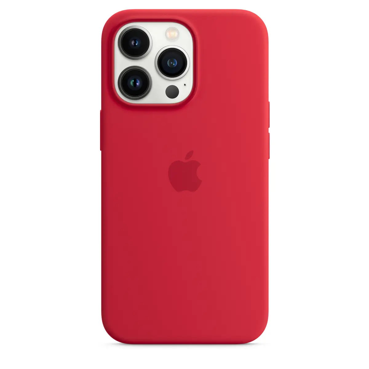 iPhone 13 Pro Silicone Case with MagSafe – (PRODUCT)RED