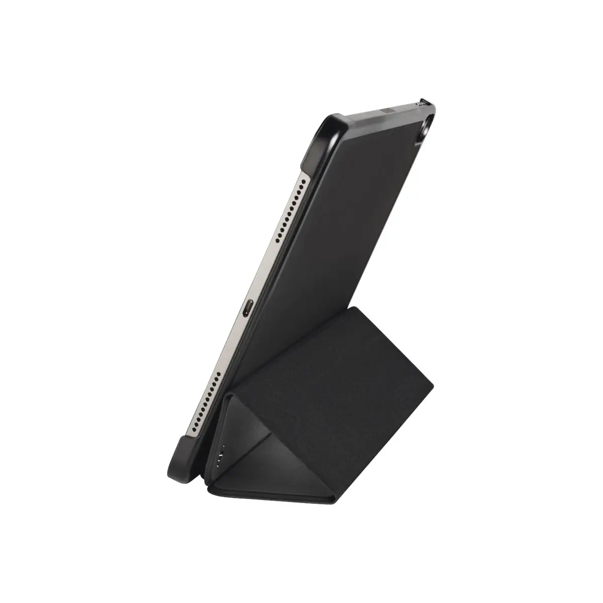 Fold Flip-Hülle für Apple ipad Pro 5. Gen. 12,9" Polyurethan Schwarz