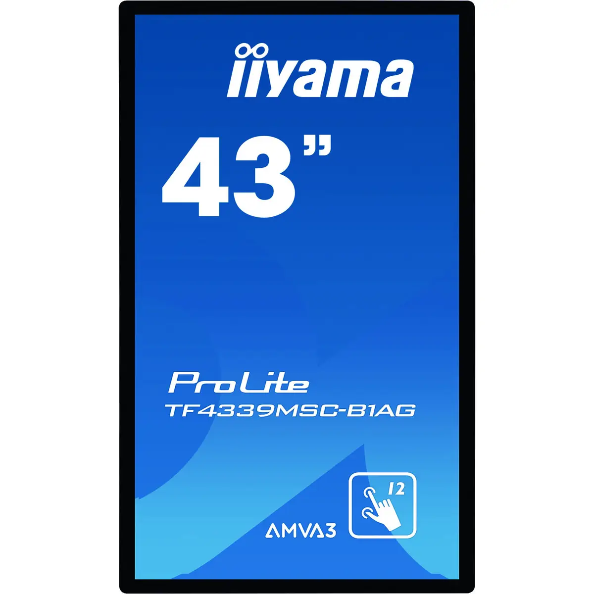 ProLite TF4339MSC-B1AG 109cm (43") Display 1920x1080 Pixel 400 cd/m² 4000:1 8ms Schwarz