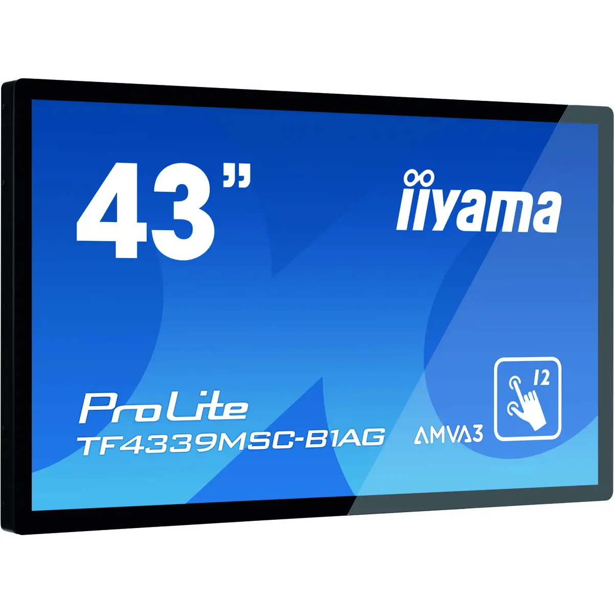 ProLite TF4339MSC-B1AG 109cm (43") Display 1920x1080 Pixel 400 cd/m² 4000:1 8ms Schwarz