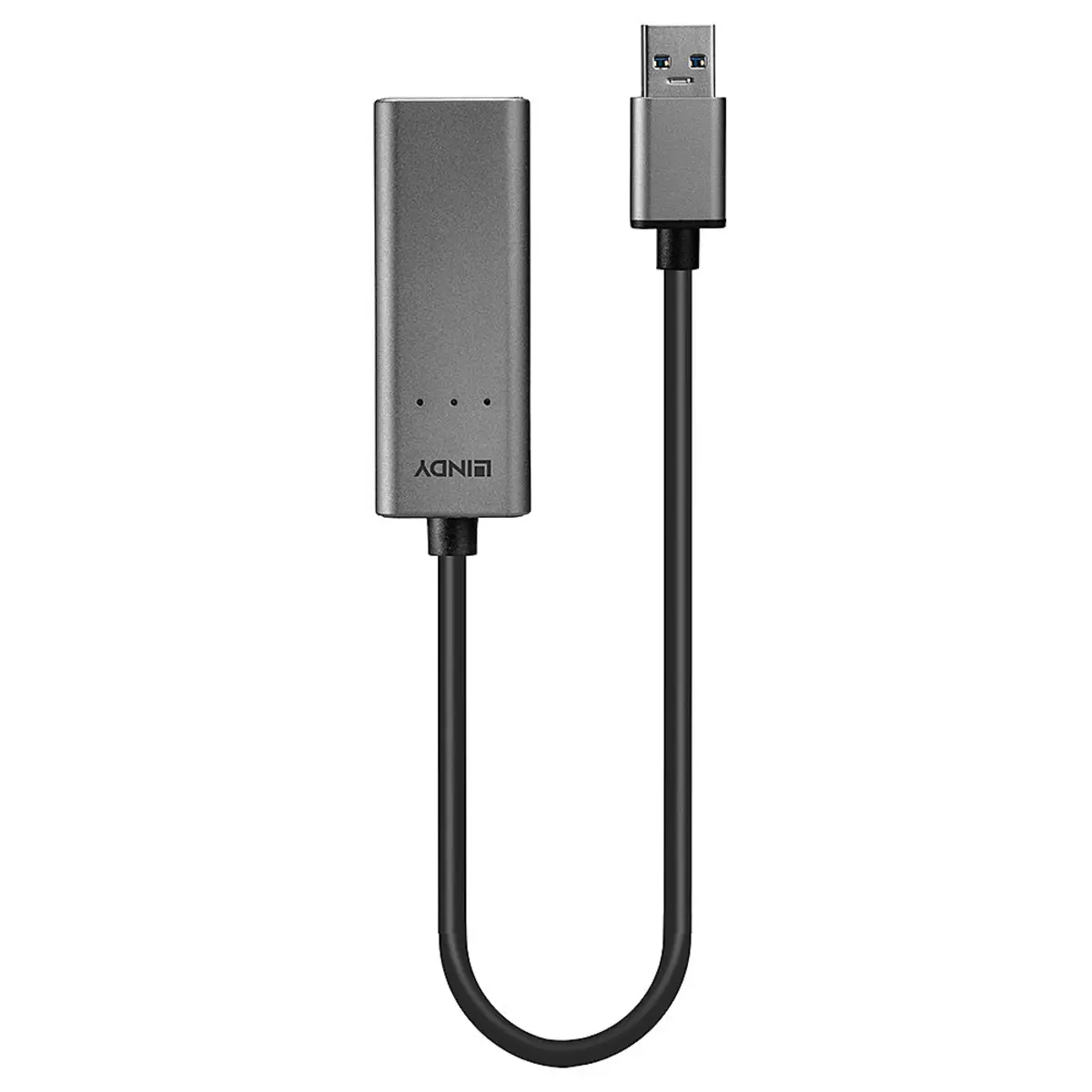 USB 3.0 auf 2.5G Ethernet Konverter Schwarz