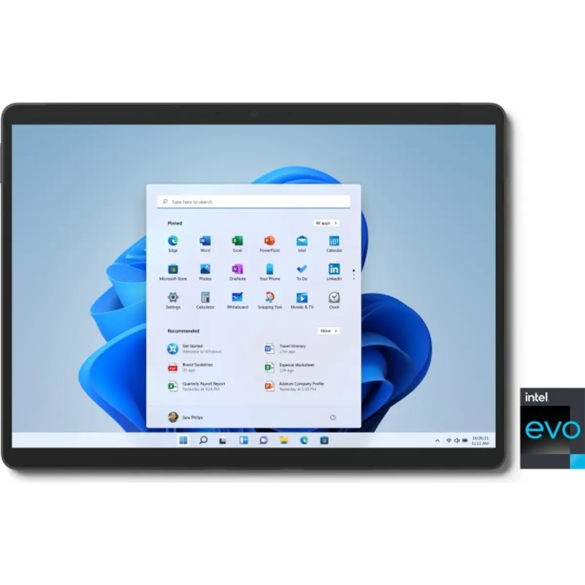 Surface Pro 8 Graphit i5-1135G7 16GB 256GB 33cm Wi-Fi W10P
