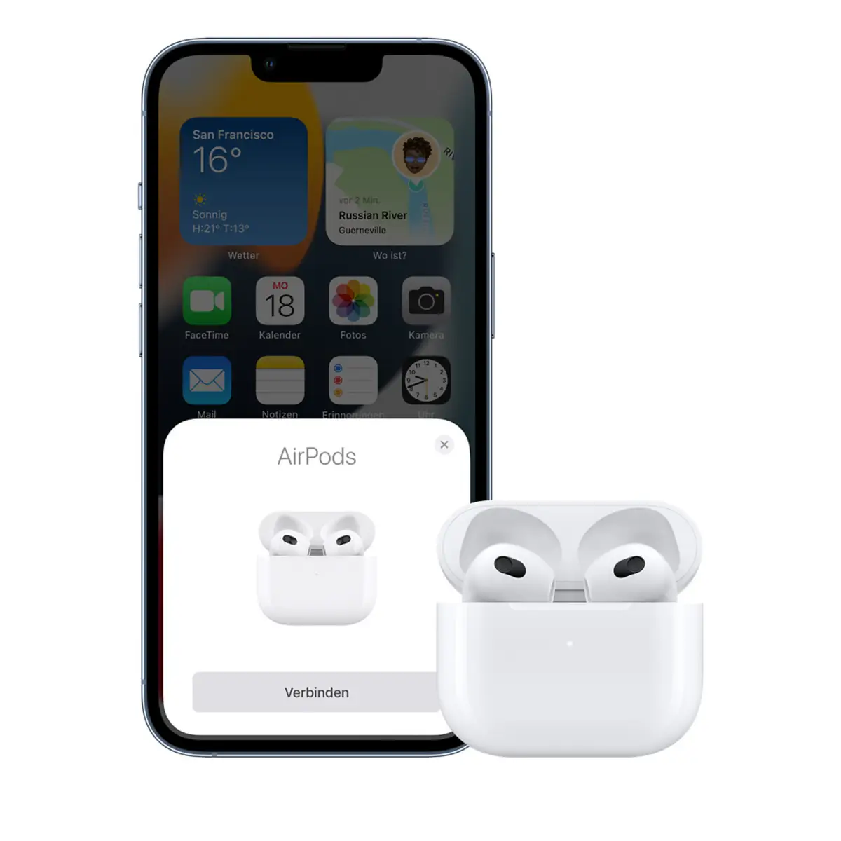 AirPods (3rd Gen) mit Ladecase weiß