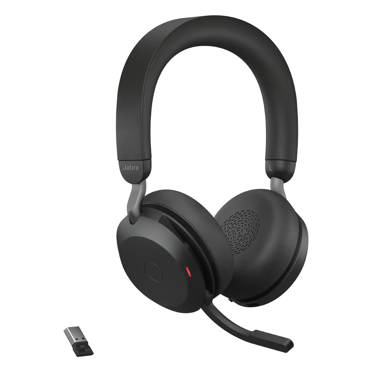 Evolve2 75 LINK380A UC Binaural Bluetooth Schwarz USB-A