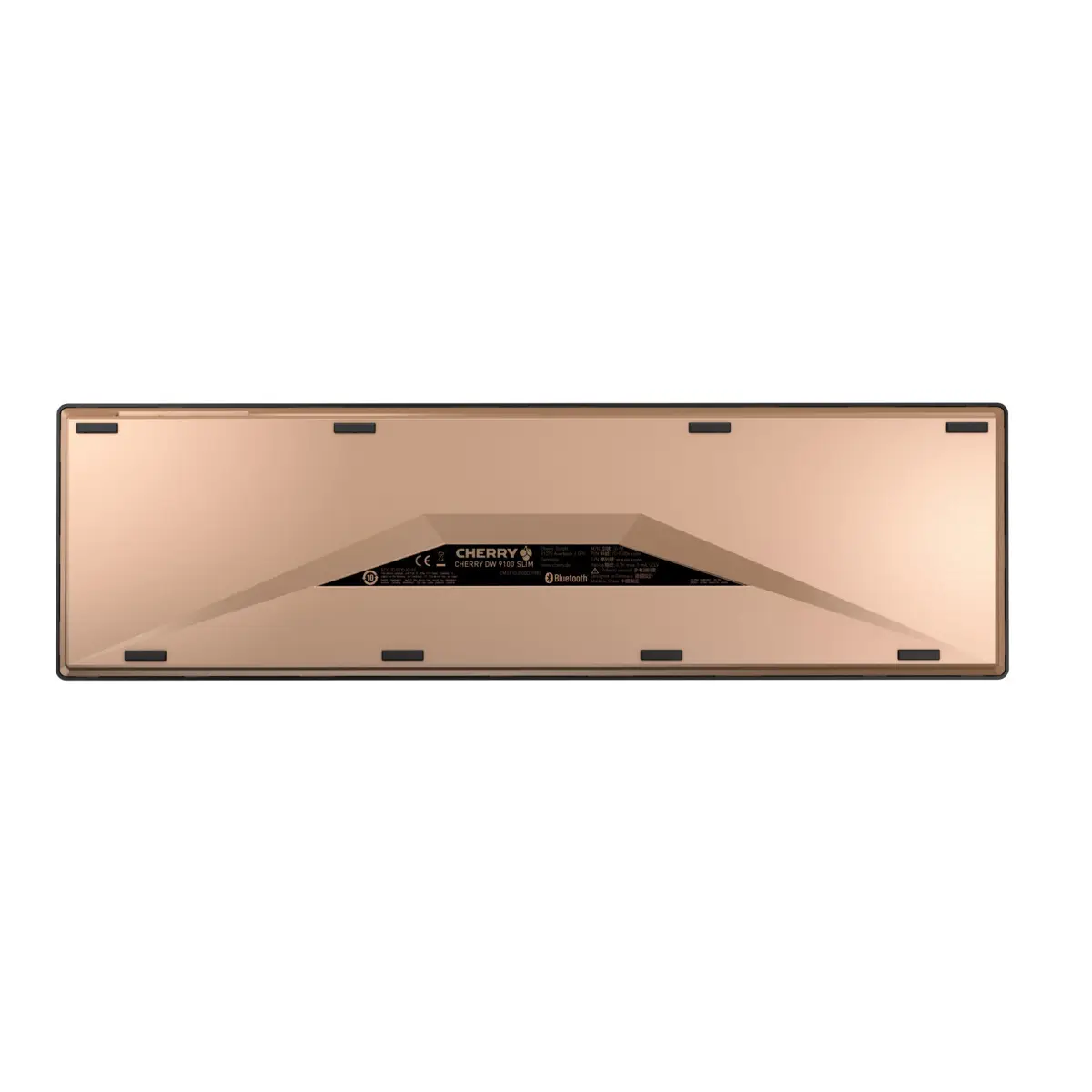 DW 9100 Tastatur und Maus Set kabellos schwarz/bronze deutsch