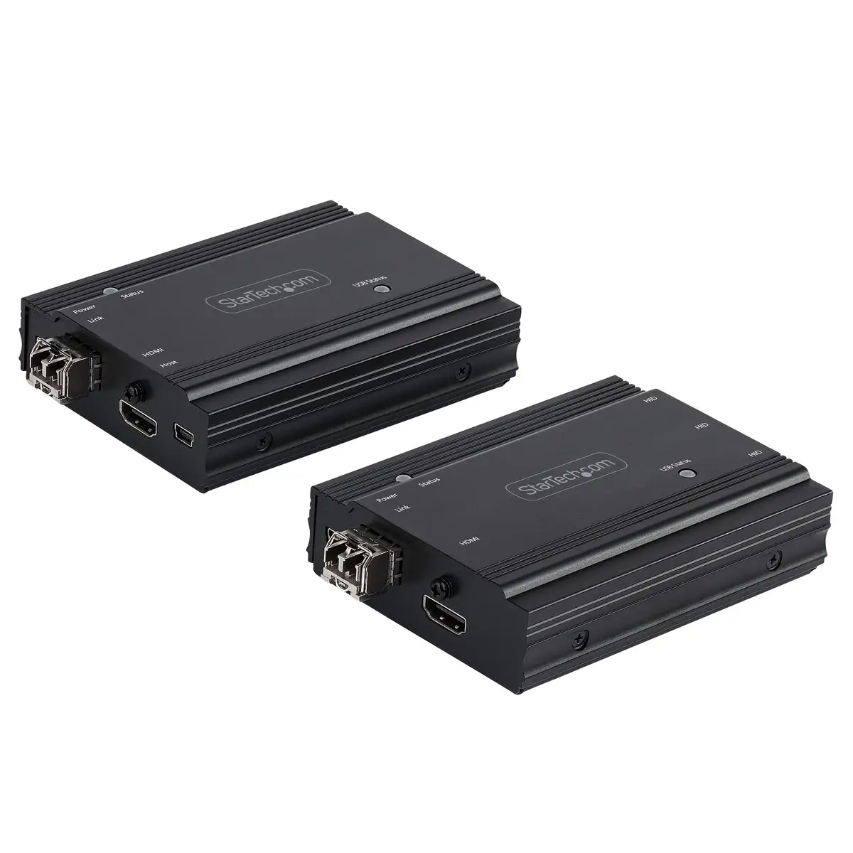 4K HDMI LWL Extender HDMI Video & USB Remote KVM Switch 2x 10G MMF SFP+