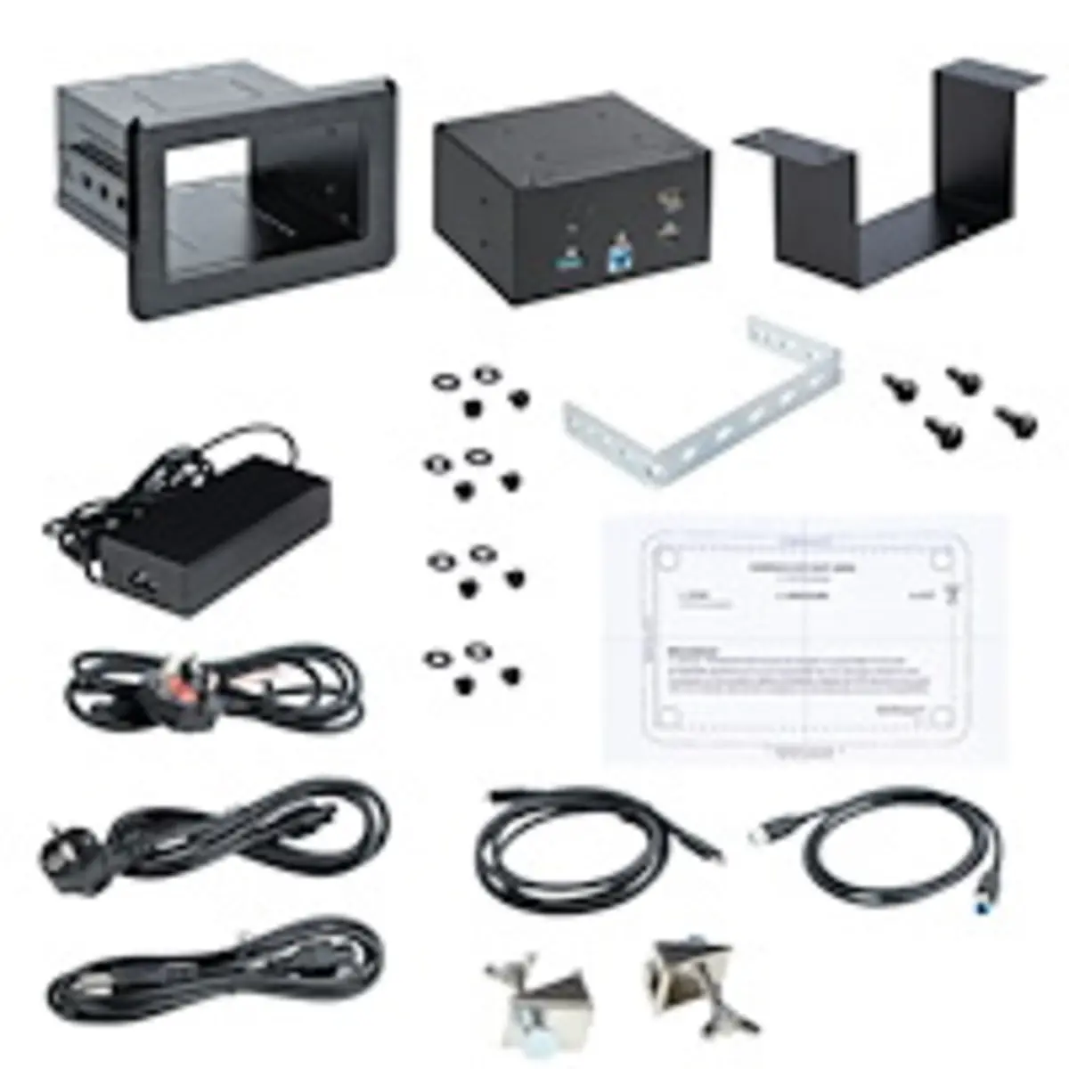 Tischanschlussfeld mit Laptop-Dockingstation 4K HDMI USB-C/USB-A PD