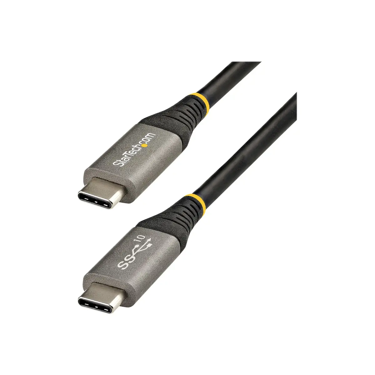 USB-C Kabel USB-C/USB-C Stecker/Stecker Schwarz 0,5m
