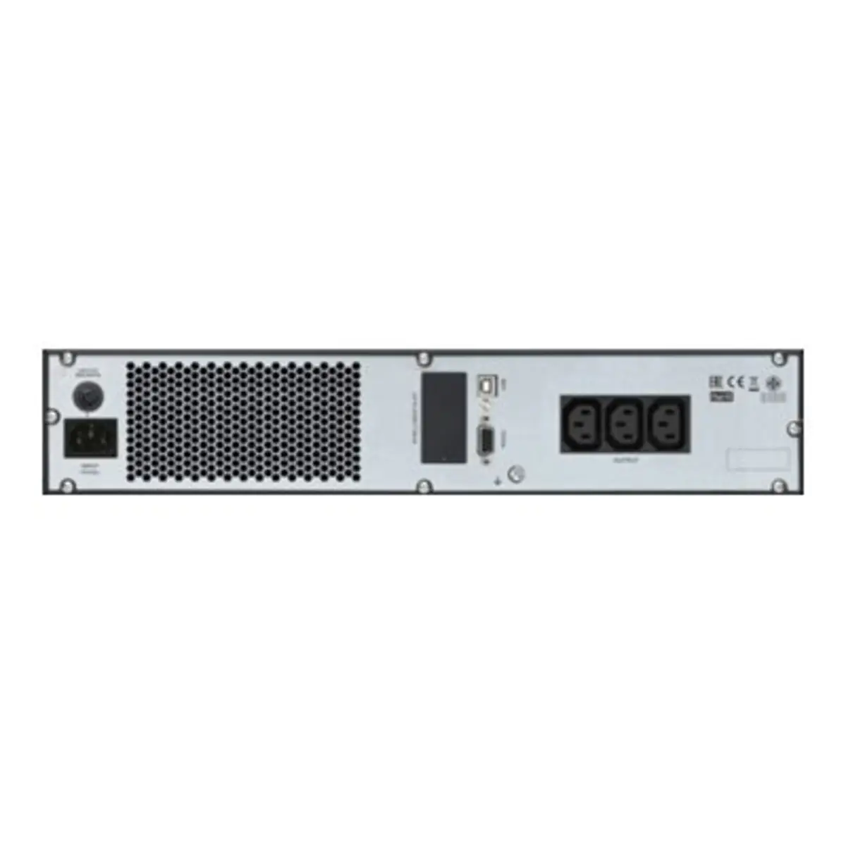 Easy UPS SRV SRV1KRI - USV (Rack - einbaufähig) Wechselstrom 230 V 800 Watt 1000 VA 9 Ah RS-232 USB Ausgangsanschlüsse: 3