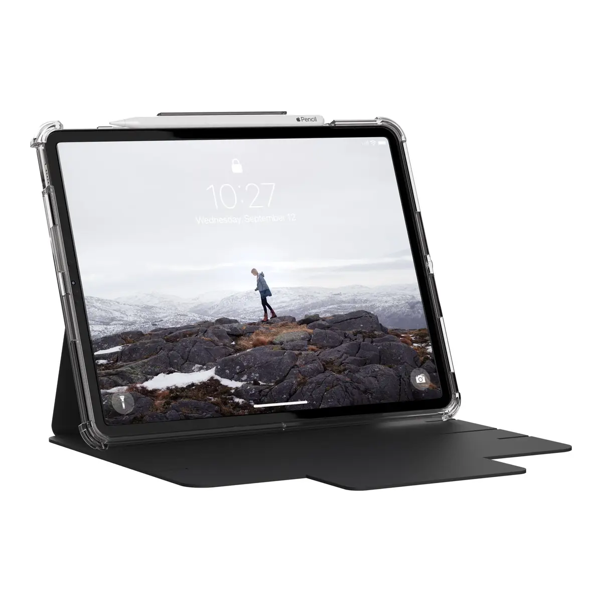 UAG Lucent Case für Apple iPad Pro 12,9" (2021 & 2020) schwarz (transparent)