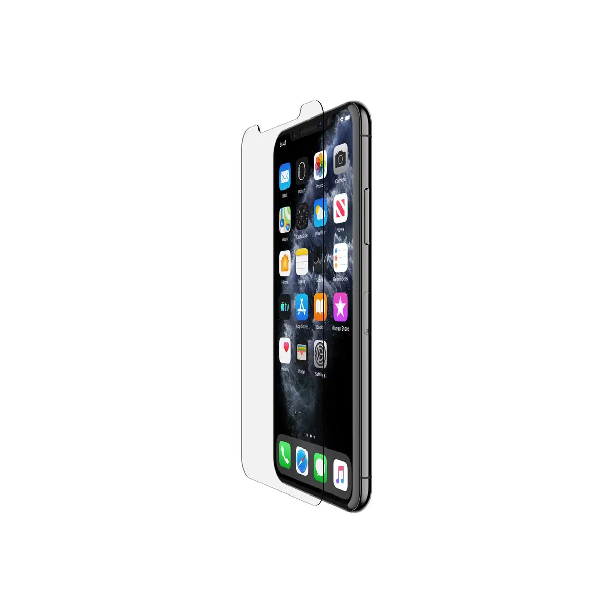 Screenforce TemperedGlass antibakterieller Displayschutz für iPhone 13/13 Pro