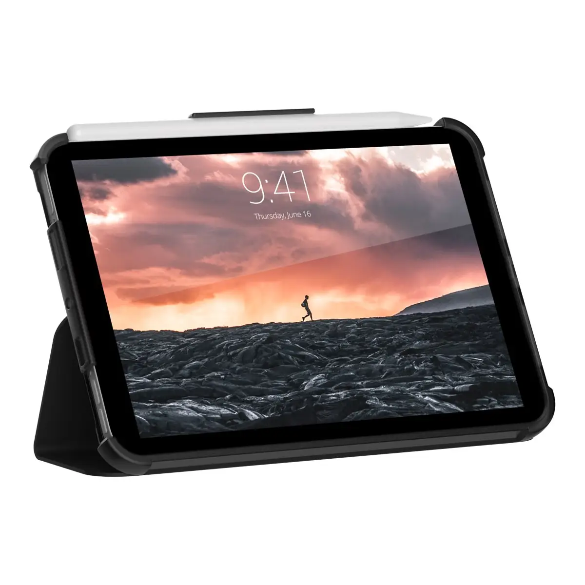 Plyo Case für Apple iPad mini (2021) schwarz/ice (transparent)