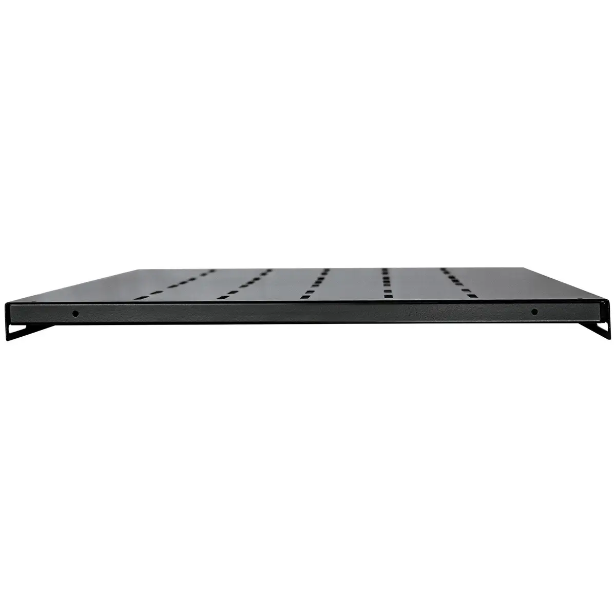 19" Fachboden zur Festmontage 1 HE 525 mm Tiefe schwarz