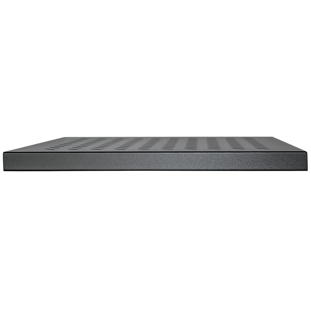 19" Fachboden zur Festmontage 1 HE 525 mm Tiefe schwarz