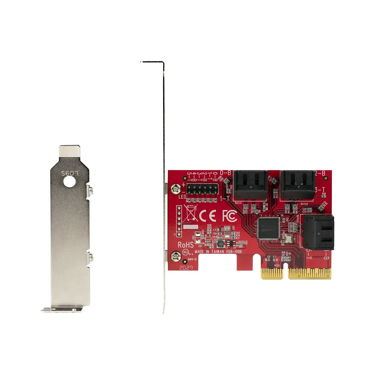 PCIe SATA Controller Karte 6 Port SATA Erweiterungskarte/Kontroller 6Gbit/s