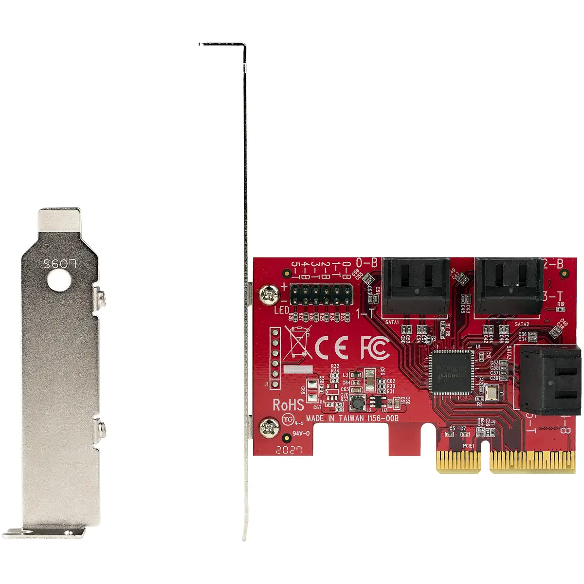 PCIe SATA Controller Karte 6 Port SATA Erweiterungskarte/Kontroller 6Gbit/s