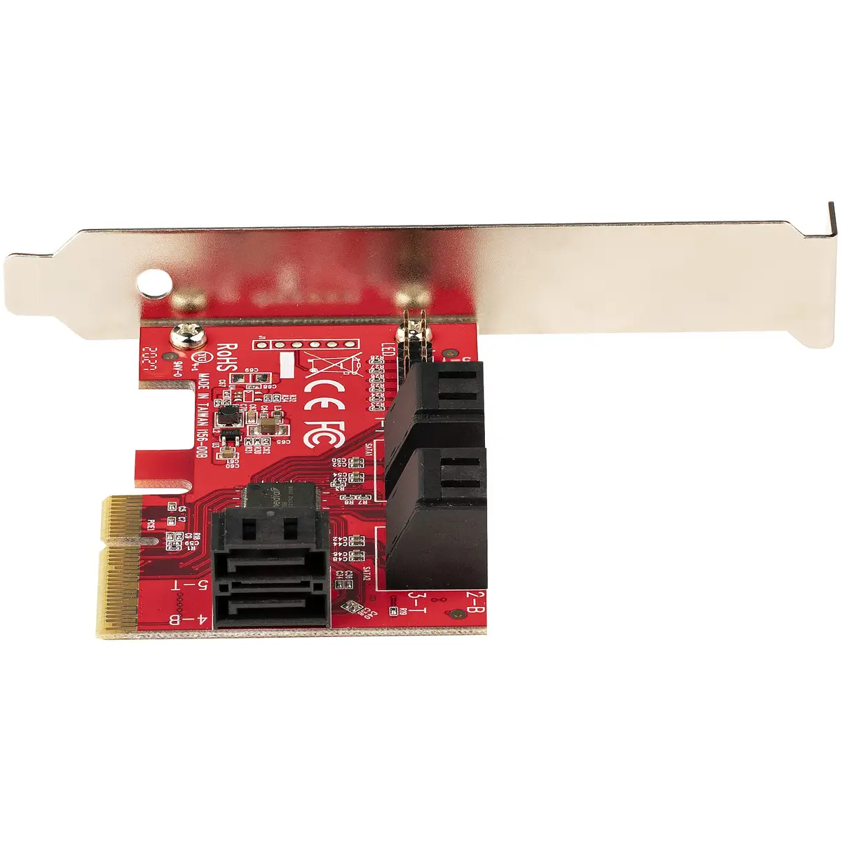 PCIe SATA Controller Karte 6 Port SATA Erweiterungskarte/Kontroller 6Gbit/s
