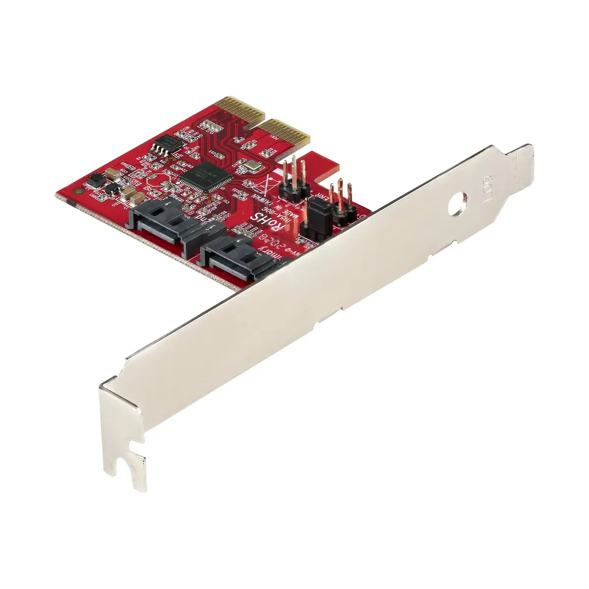 2 Port PCIe SATA RAID Controller PCIe SATA hardware RAID Full/Low Blende