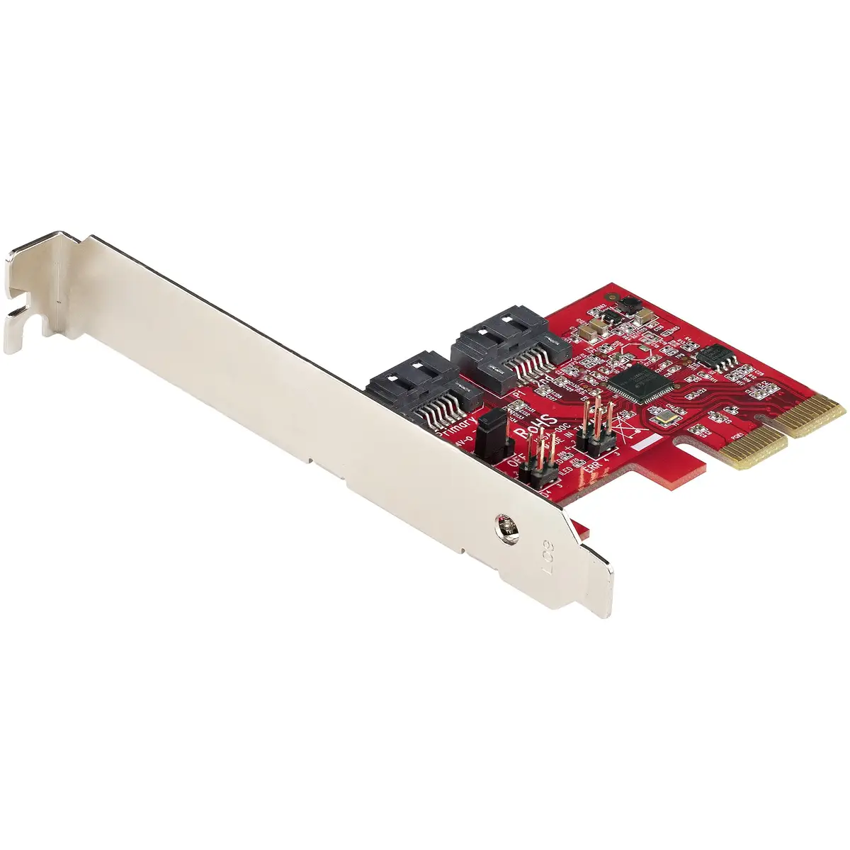 2 Port PCIe SATA RAID Controller PCIe SATA hardware RAID Full/Low Blende