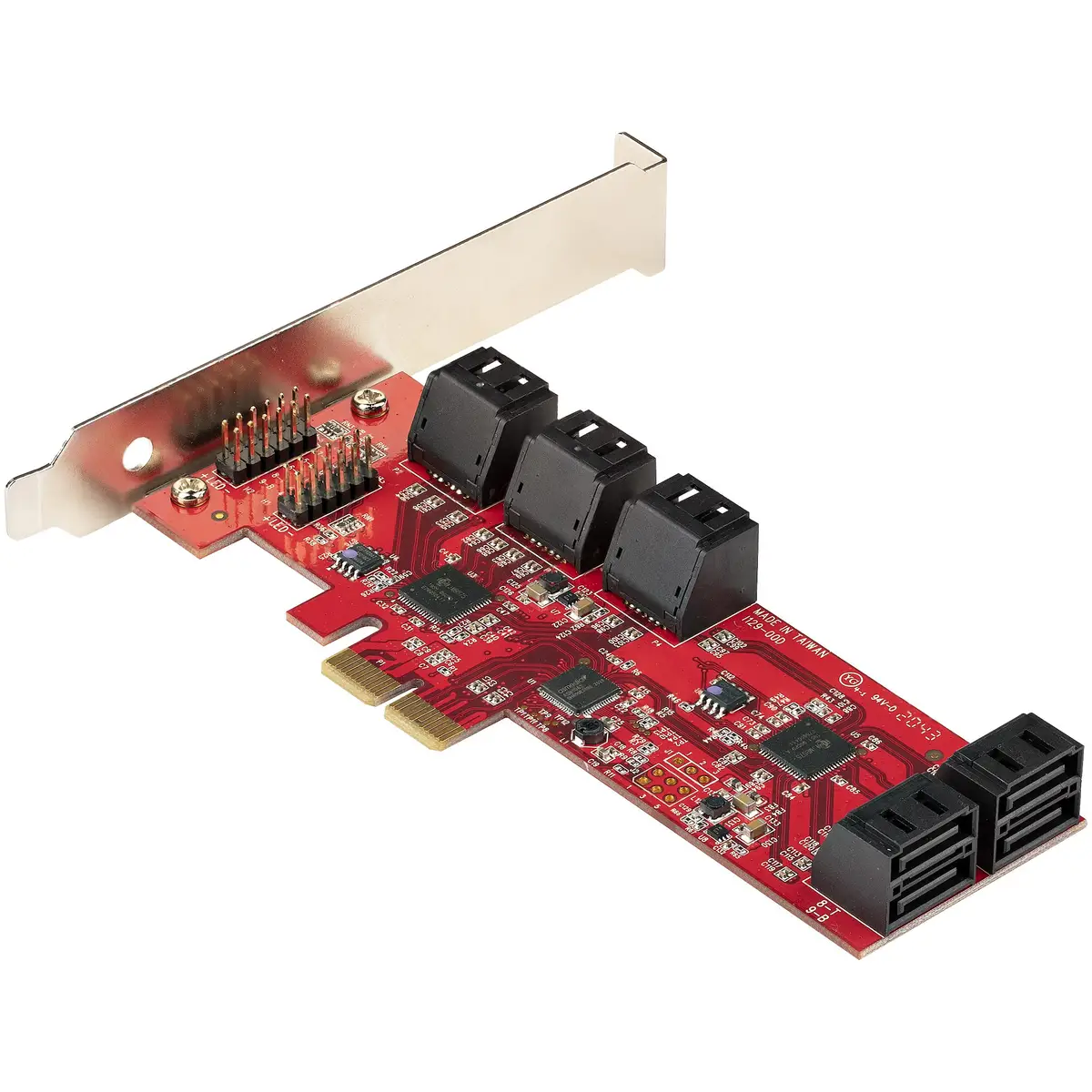 PCIe SATA Controller Karte 10 Port SATA Erweiterungskarte/Kontroller 6Gbit/s