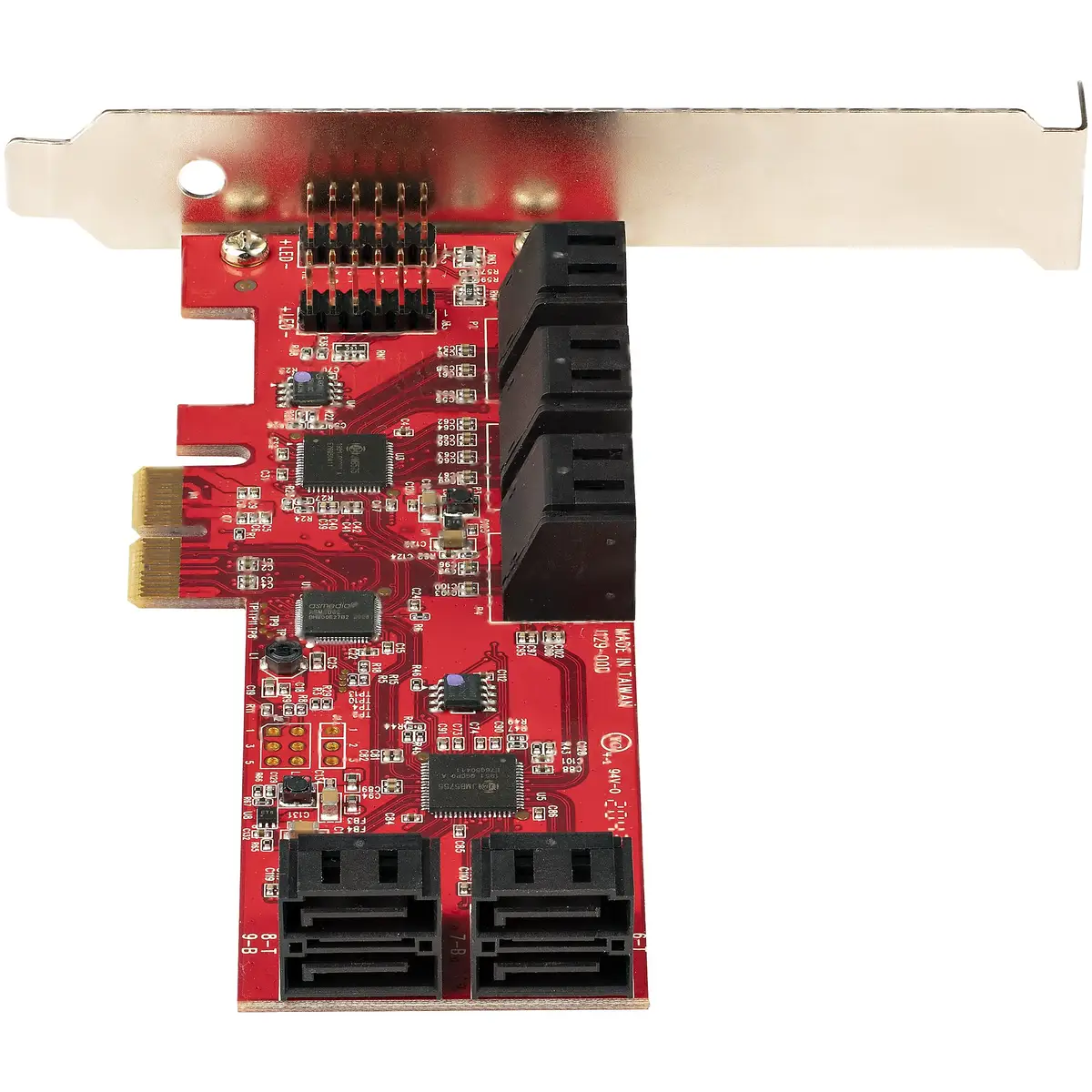 PCIe SATA Controller Karte 10 Port SATA Erweiterungskarte/Kontroller 6Gbit/s