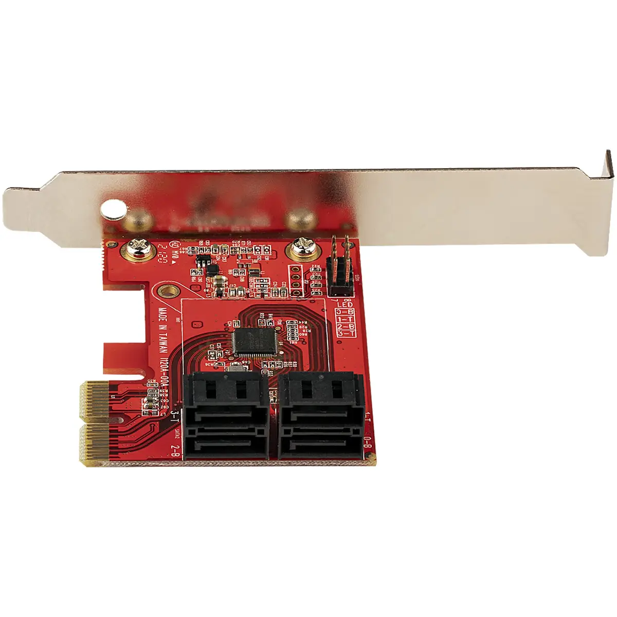 PCIe SATA Controller Karte 4 Port SATA Erweiterungskarte/Kontroller 6Gbit/s