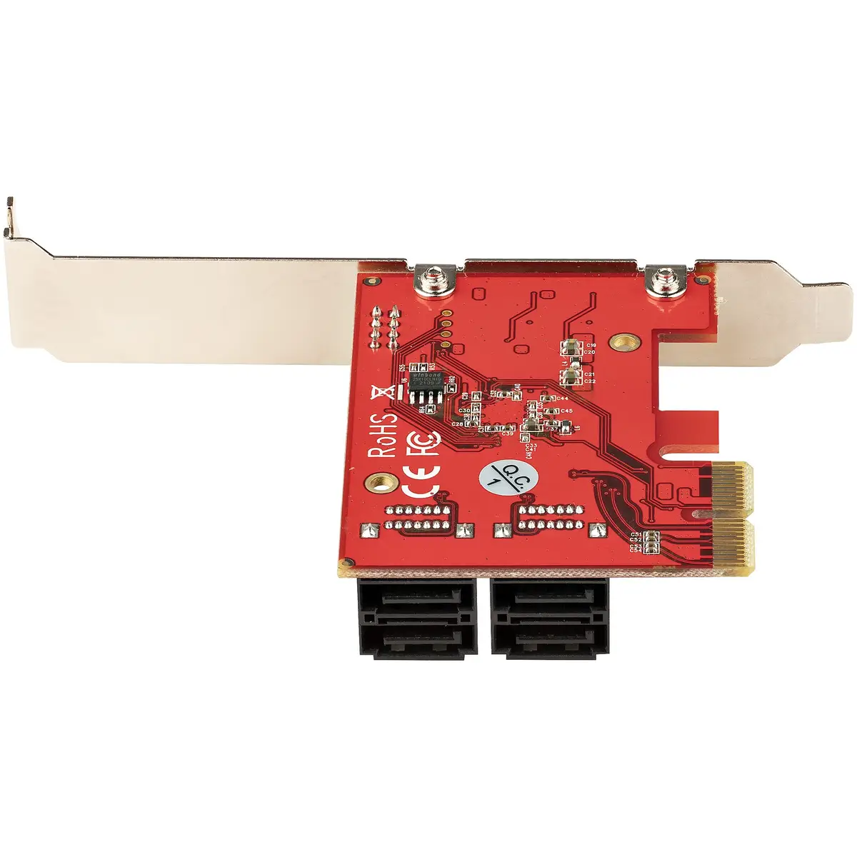 PCIe SATA Controller Karte 4 Port SATA Erweiterungskarte/Kontroller 6Gbit/s