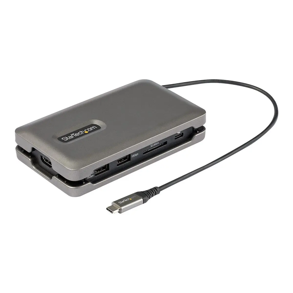 USB C Multiport Adapter USB C auf HDMI 2-Port USB Hub 100W PD SD/MicroSD