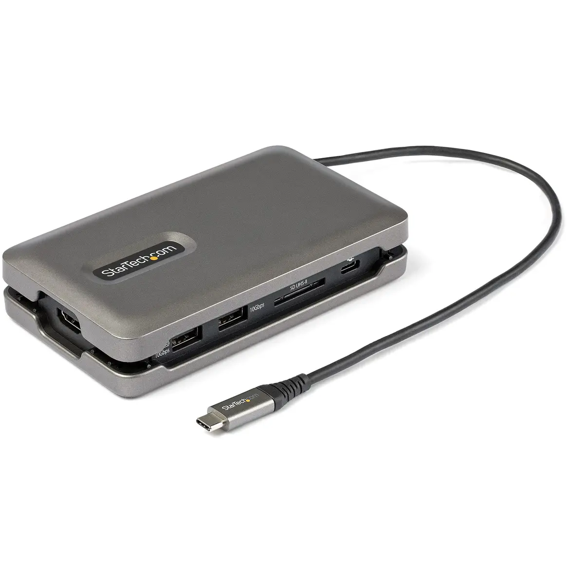 USB C Multiport Adapter USB C auf HDMI 2-Port USB Hub 100W PD SD/MicroSD