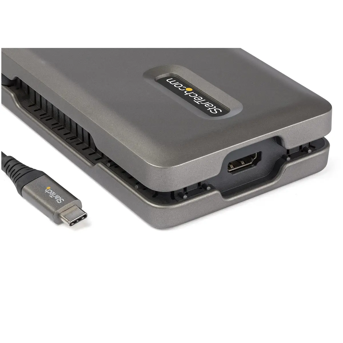 USB C Multiport Adapter USB C auf HDMI 2-Port USB Hub 100W PD SD/MicroSD