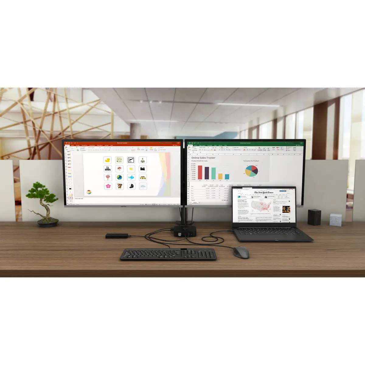 i-tec USB-C 3.1 Dockingstation Thunderbolt 3 Schwarz