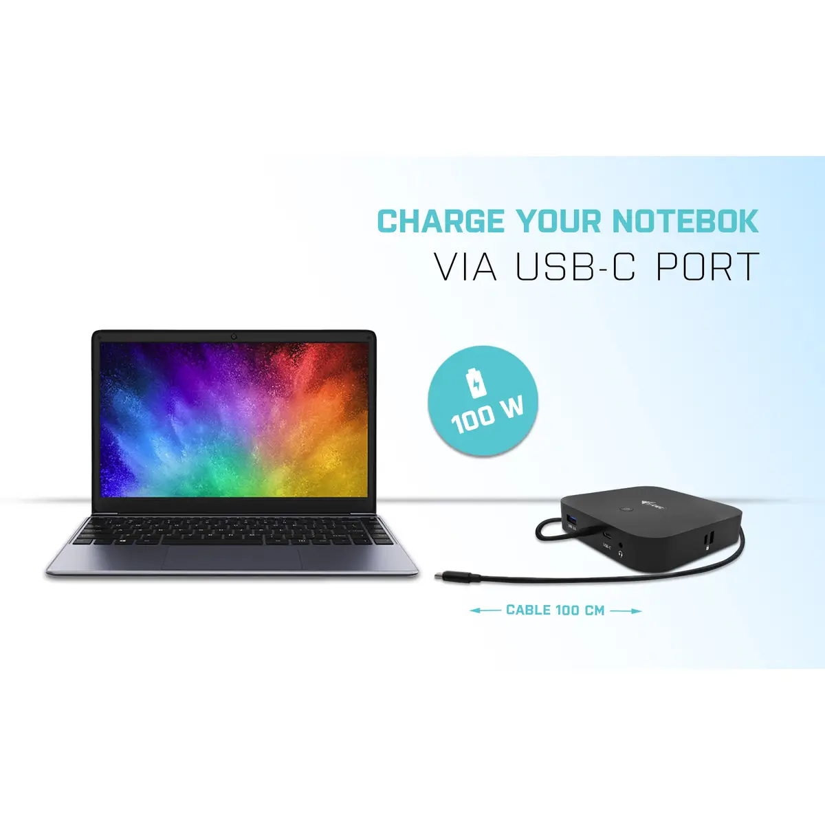 i-tec USB-C 3.1 Dockingstation Thunderbolt 3 Schwarz