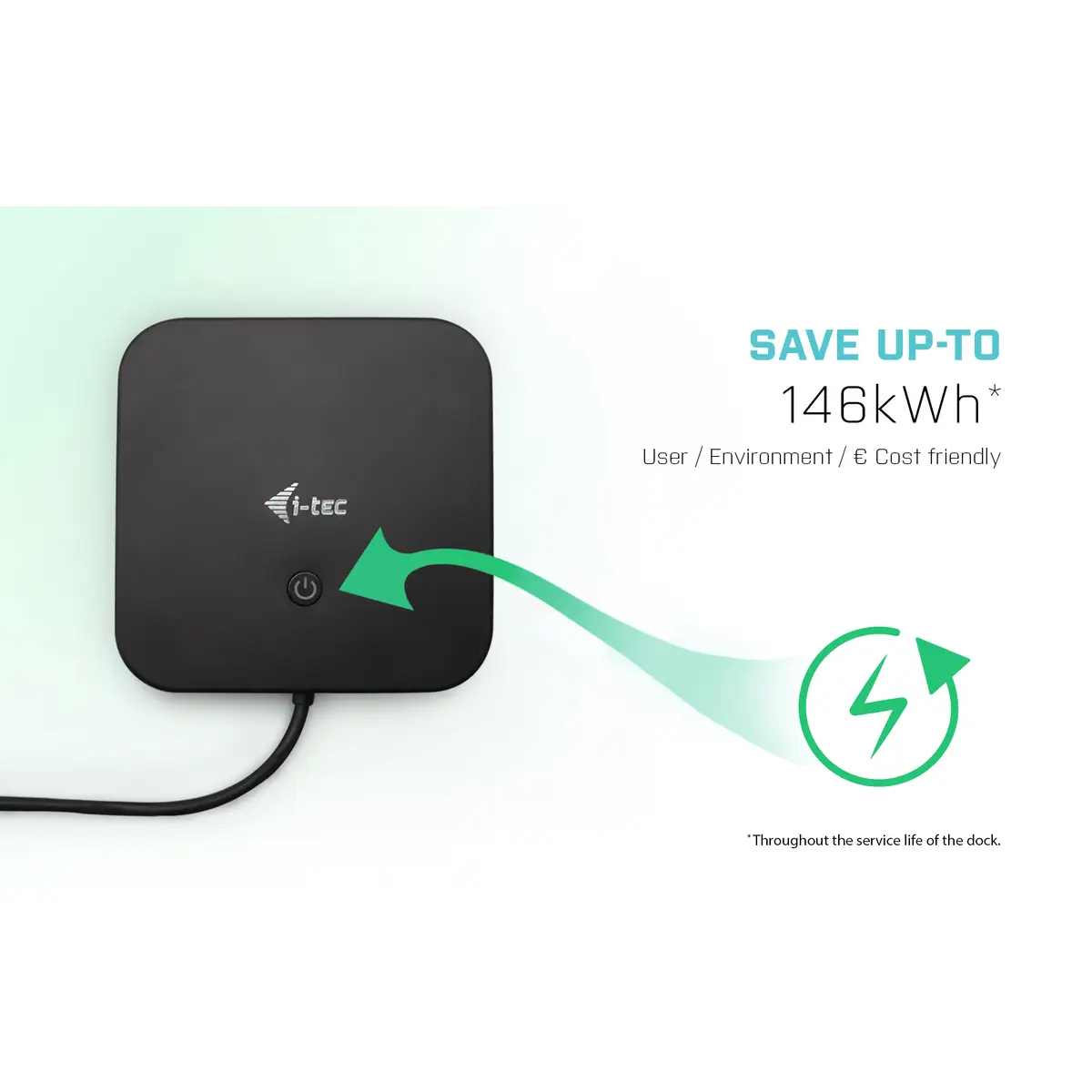 i-tec USB-C 3.1 Dockingstation Thunderbolt 3 Schwarz