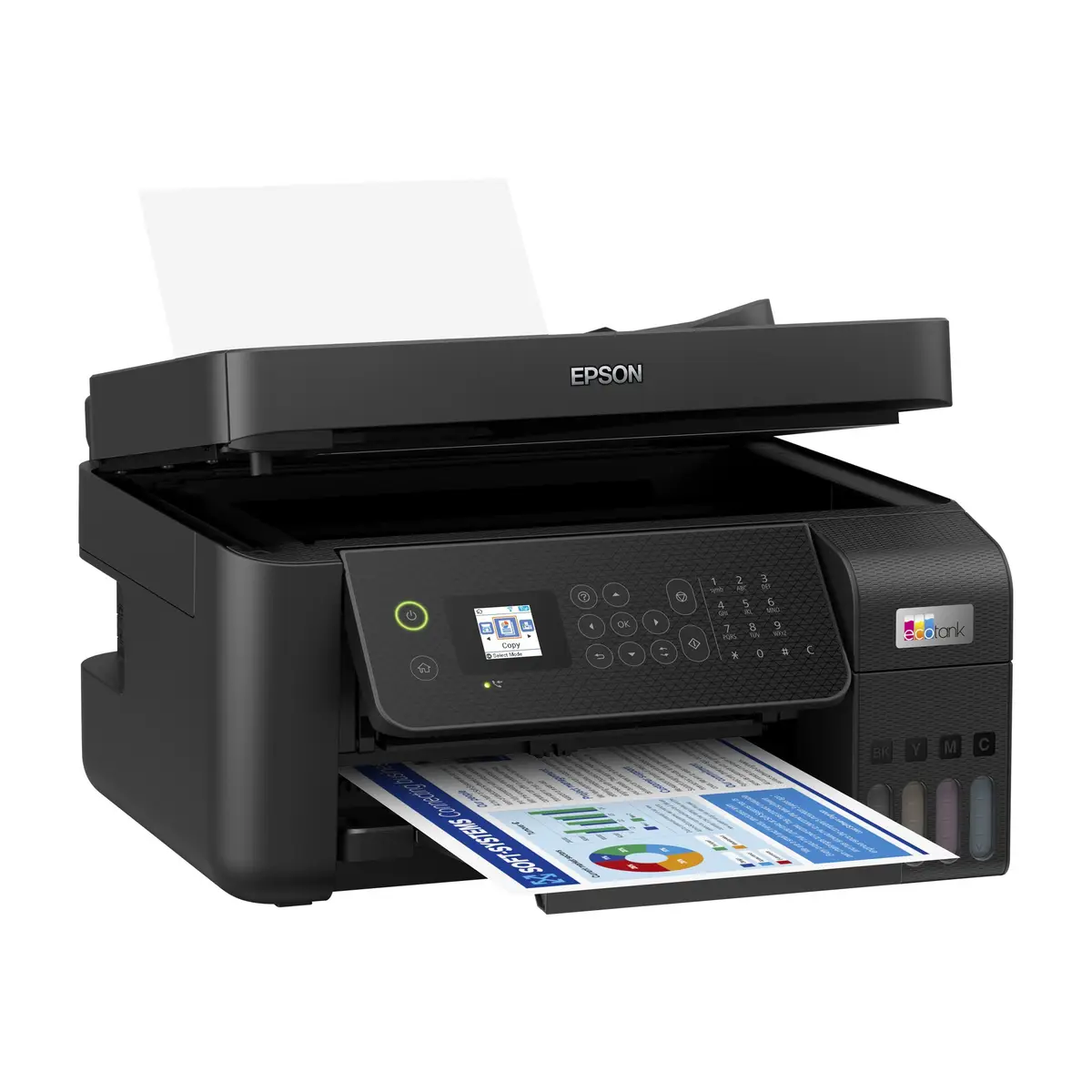 EcoTank ET-4800 A4 All-in-one Drucker/Scanner/Kopierer/Fax Tintenstrahldrucker Duplex,