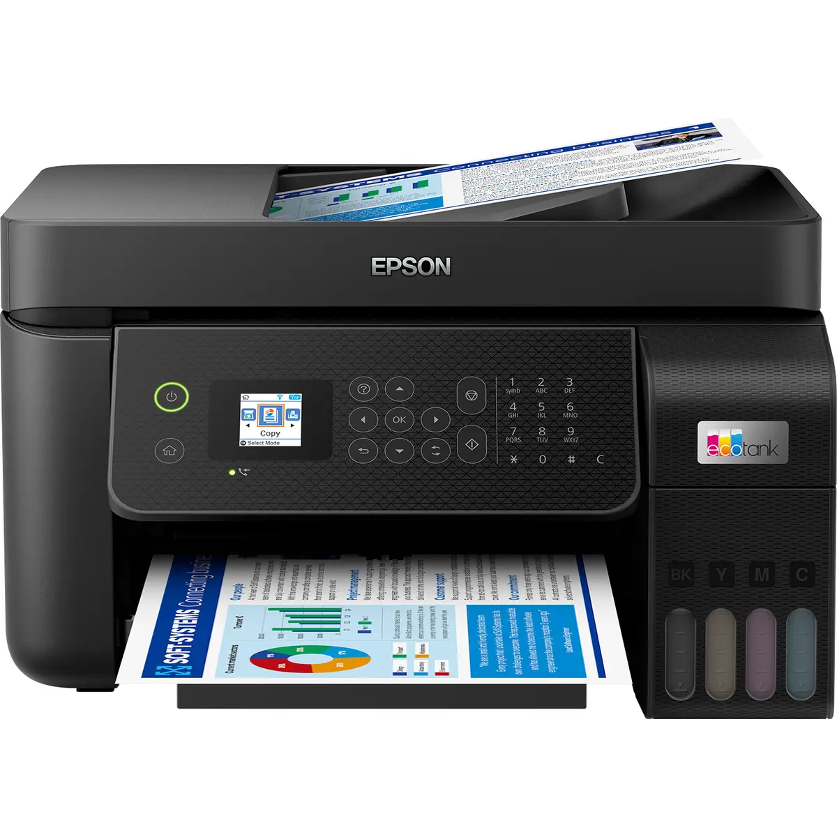 EcoTank ET-4800 A4 All-in-one Drucker/Scanner/Kopierer/Fax Tintenstrahldrucker Duplex,