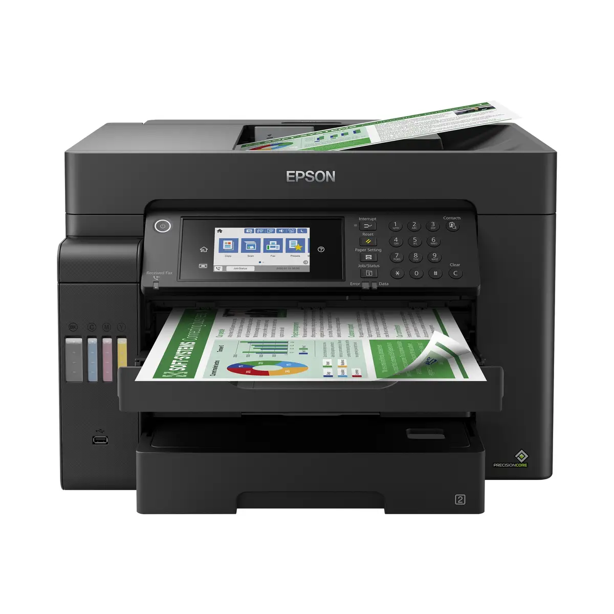 EcoTank ET-16600 A3 All-in-one Drucker/Scanner/Kopierer/Fax Farbtintenstrahldrucker Duplex