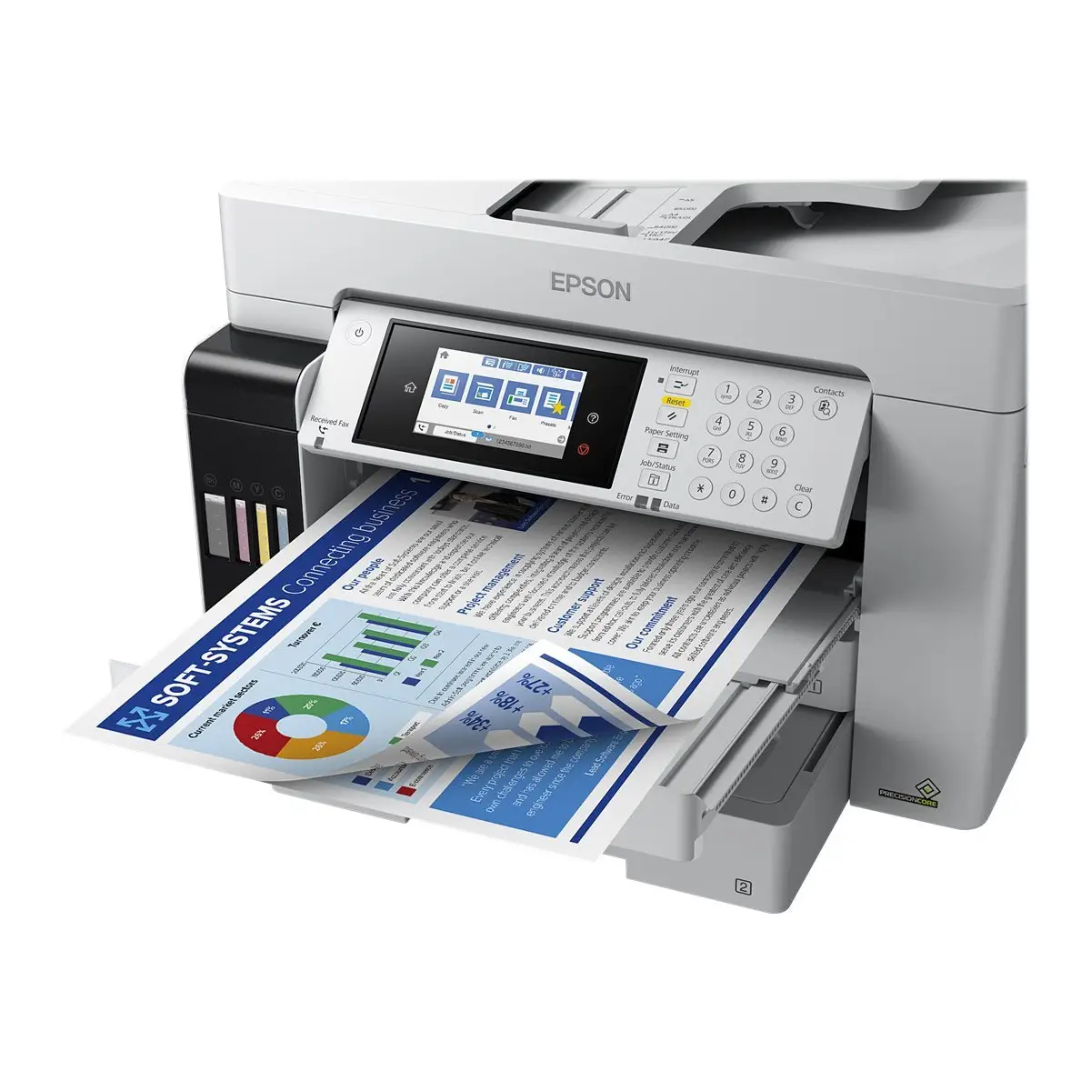 EcoTank Pro ET-16680 A3 All-in-one Drucker/Scanner/Kopierer/Fax Farbtintenstrahldrucker Duplex