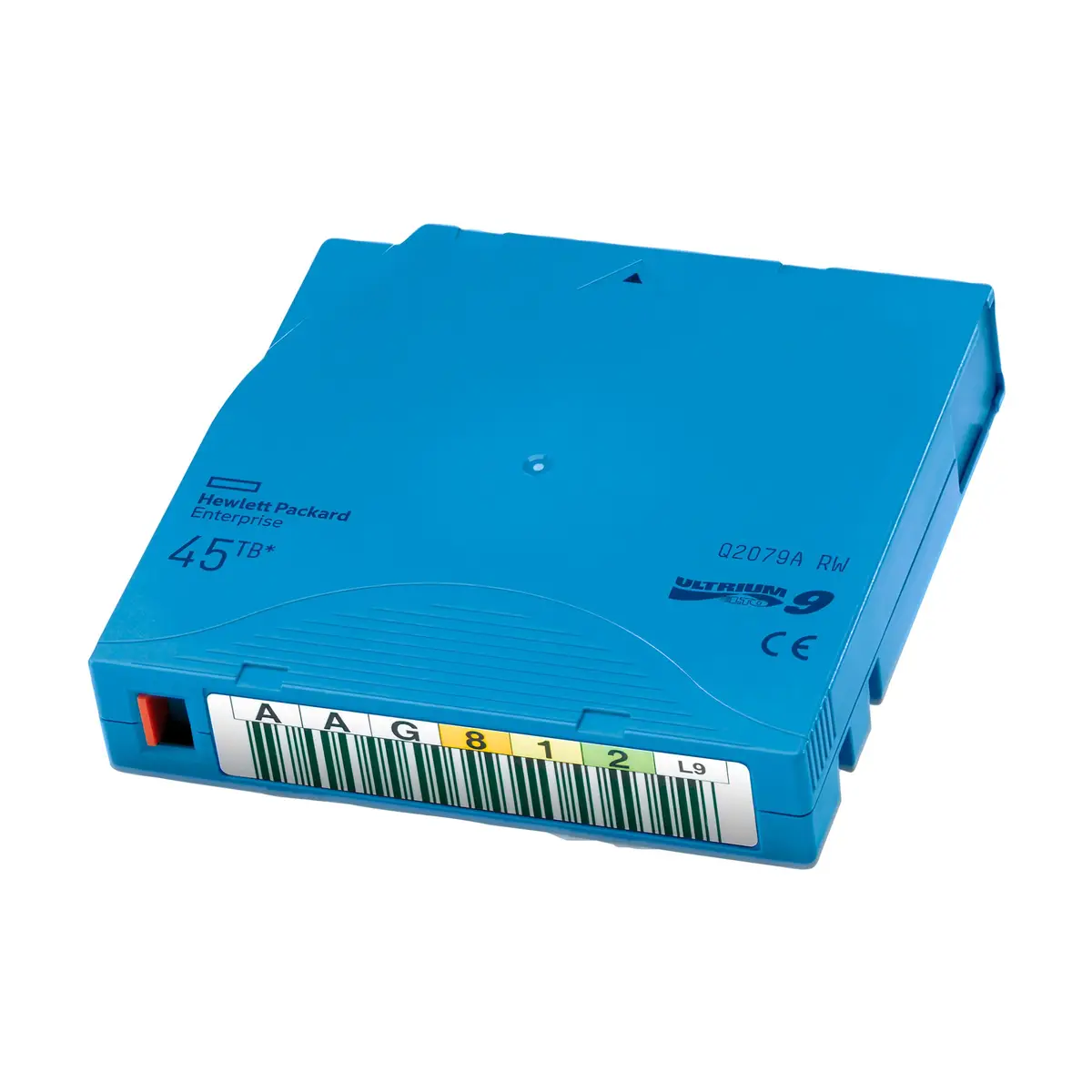 HPE LTO-9 Ultrium 45TB RW Custom Labeled Library Pack 20 Data Cartridges no Cases