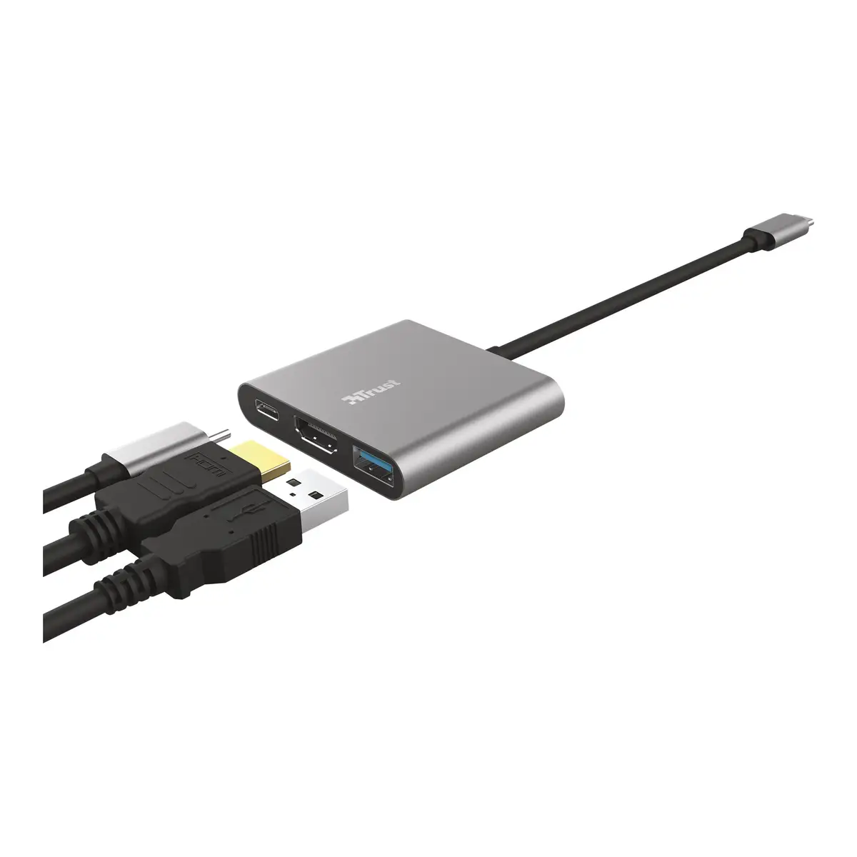 Dalyx 3-in-1 Multiport USB-C Adapter Dockingstation