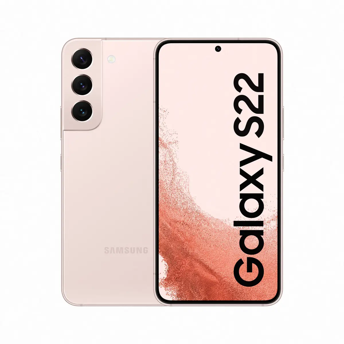 Galaxy S22 15,5cm (6,1") Display 128GB 50 Mpixel 5G Dual-SIM Pink Gold