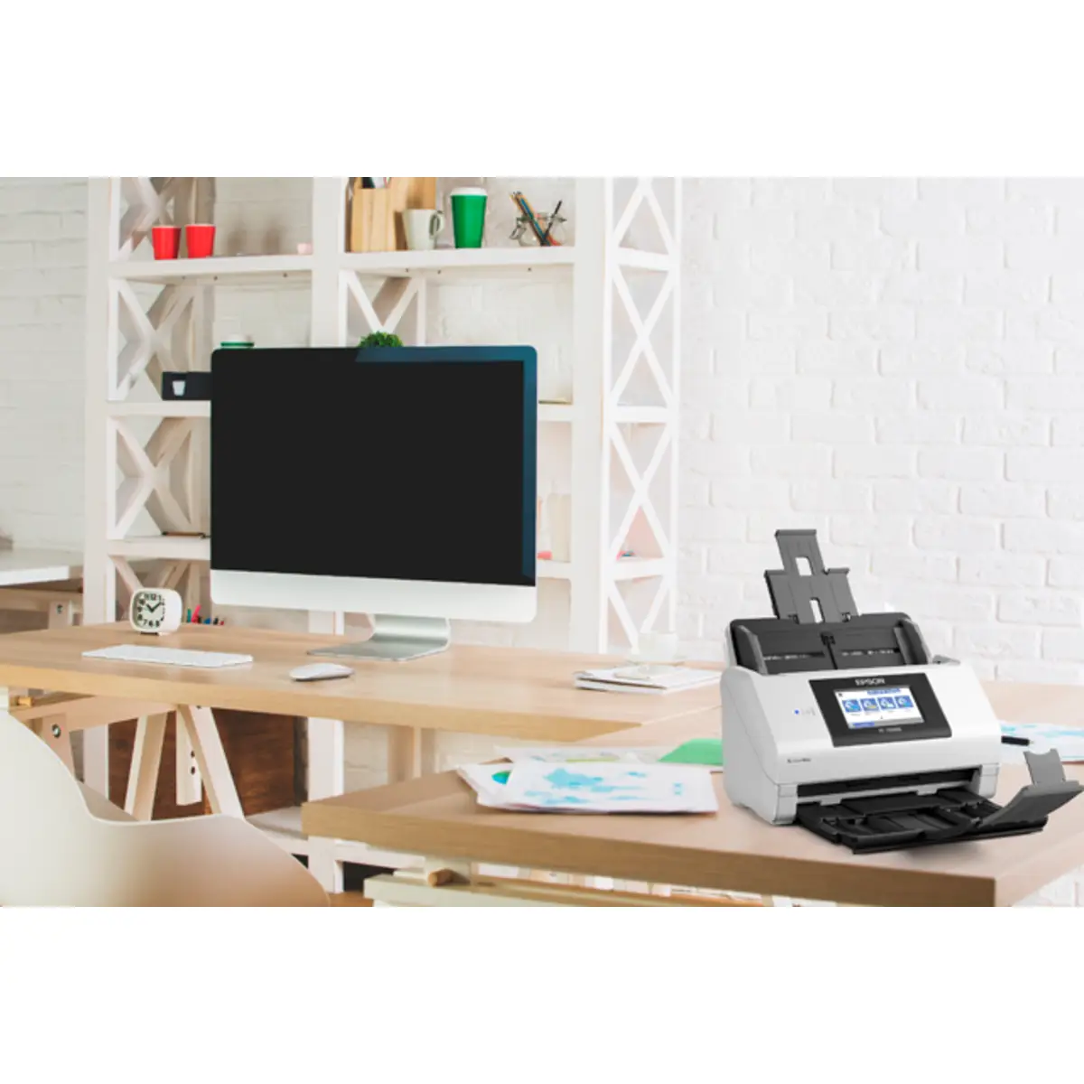 WorkForce DS-790WN 600 dpi A4 45ppm 100 Blatt ZSB 3.0 Gigabit LAN Wi-Fi