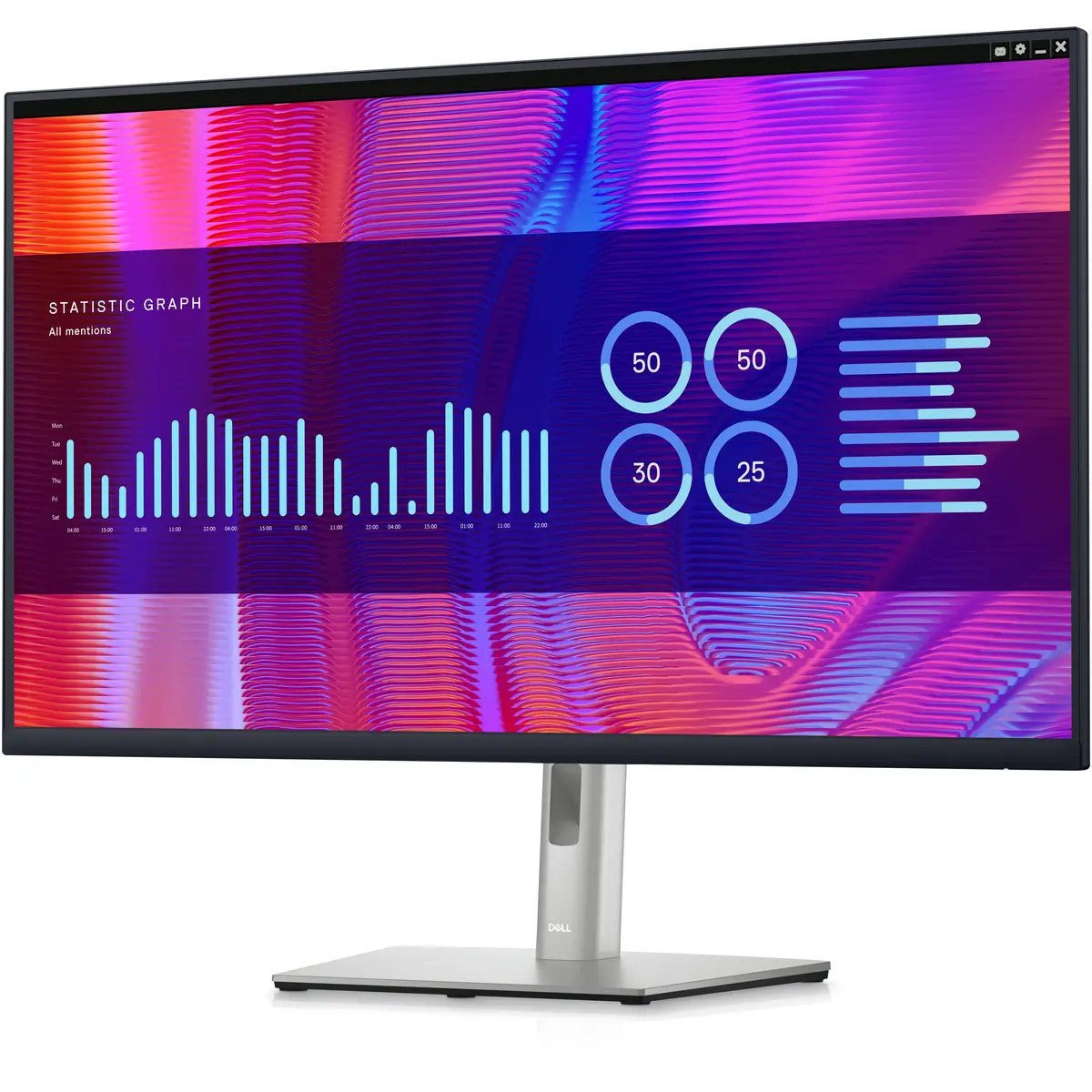 32-USB-C-Hub P3223DE-Monitor 80,1cm (31,5") 2560x1440 Pixel 8ms 1000:1 350cd/m²
