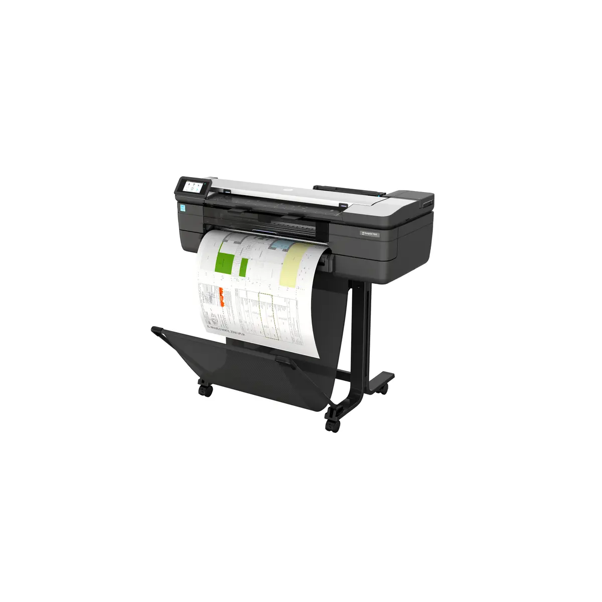 DesignJet T830 610 mm (24") All-in-One Drucker/Kopierer/Scanner Farbtintenstrahldruck