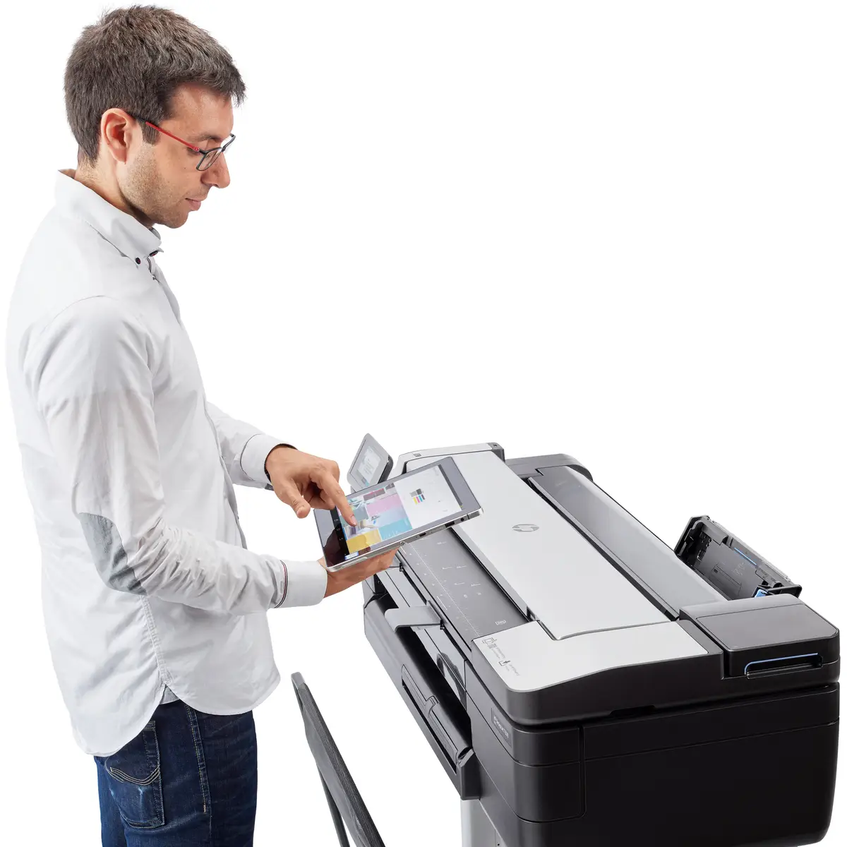 DesignJet T830 610 mm (24") All-in-One Drucker/Kopierer/Scanner Farbtintenstrahldruck