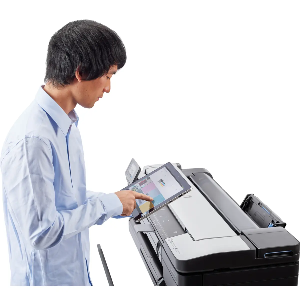DesignJet T830 610 mm (24") All-in-One Drucker/Kopierer/Scanner Farbtintenstrahldruck