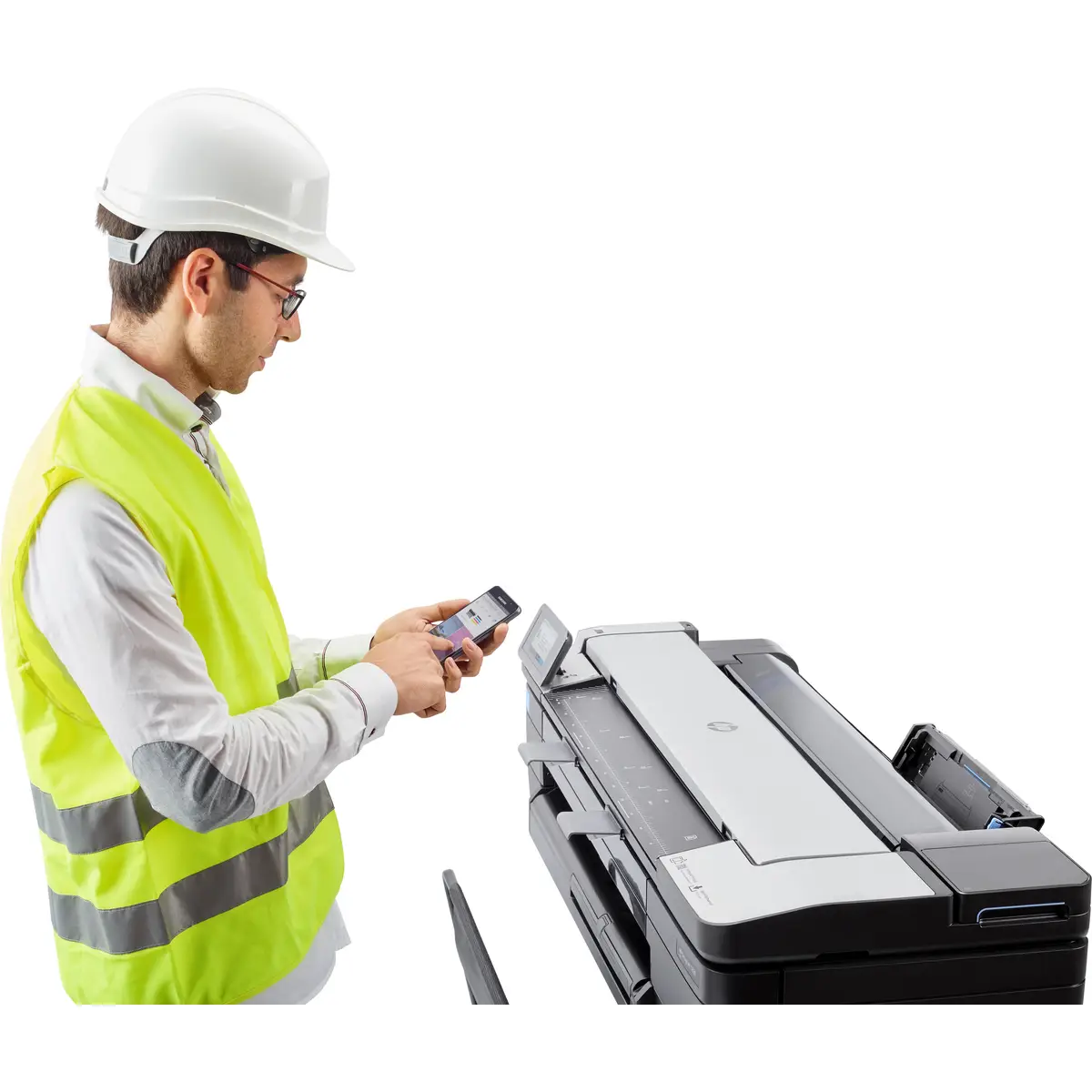 DesignJet T830 610 mm (24") All-in-One Drucker/Kopierer/Scanner Farbtintenstrahldruck